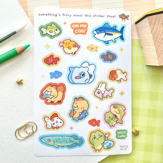 Something’s Fishy Sticker Sheet
