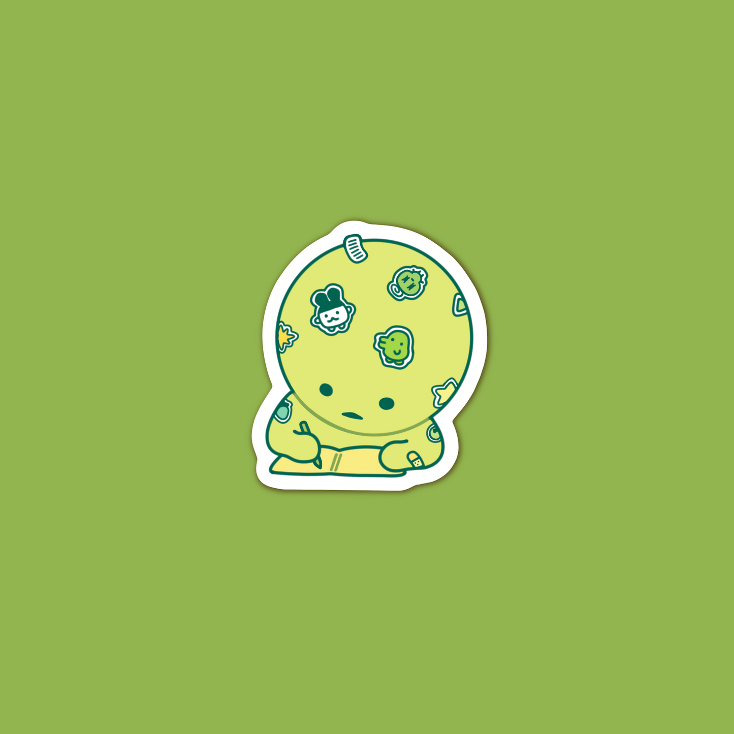 Set of 3 Smiski Stickers