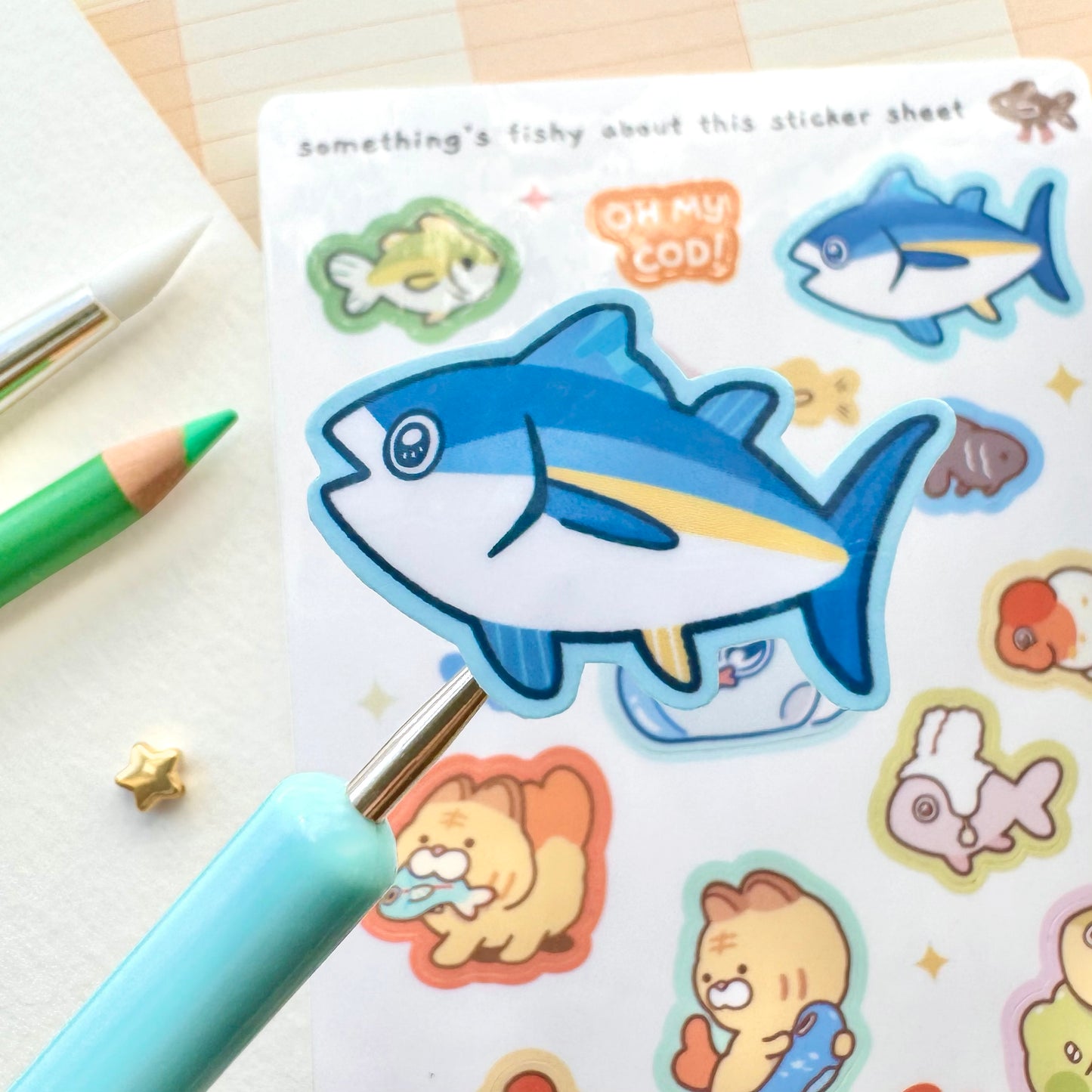 Something’s Fishy Sticker Sheet