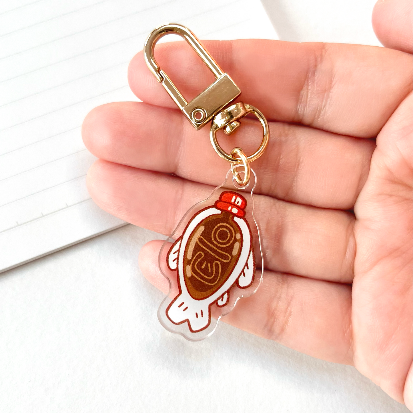 San Bbz: Soy Fish Keychain