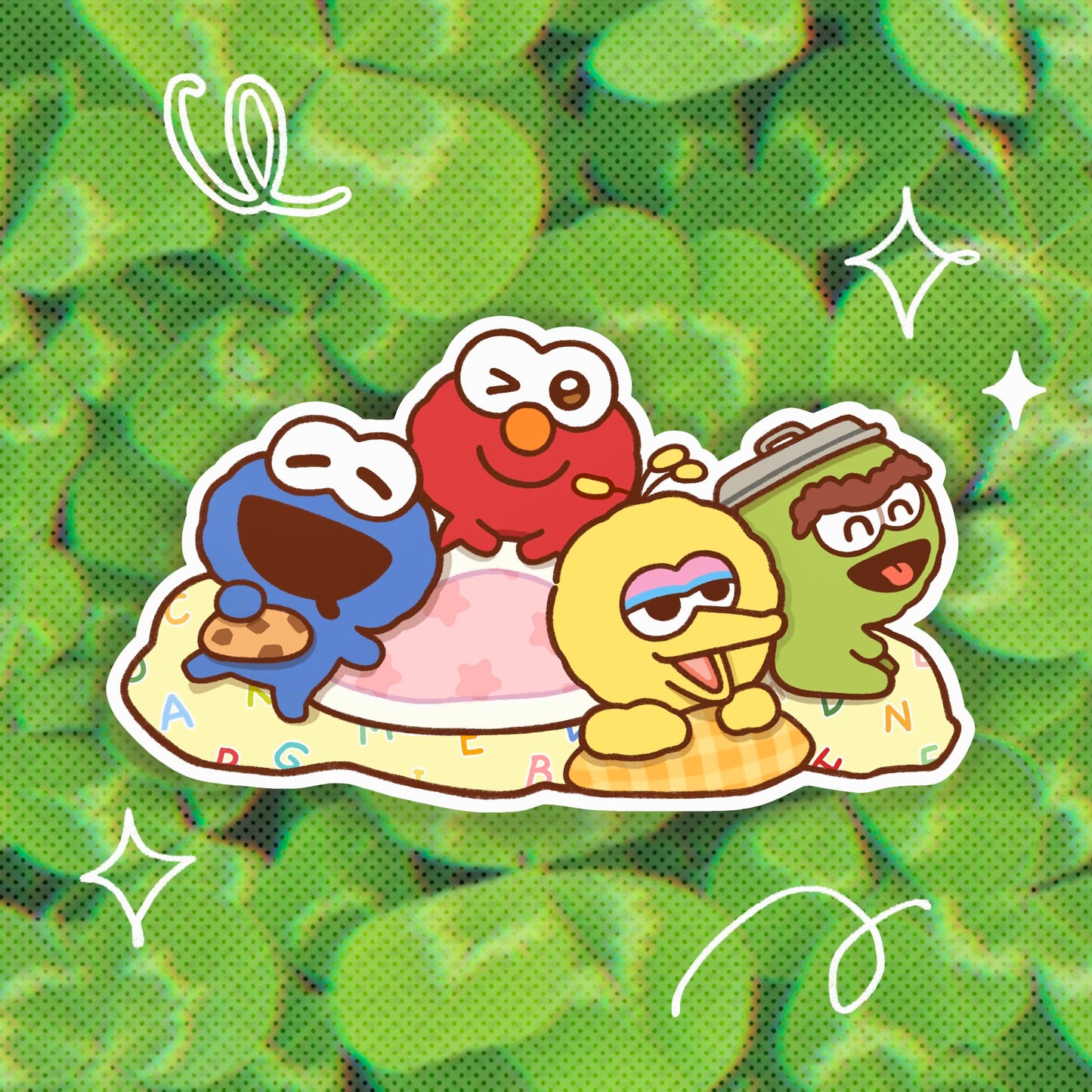 Operation: Save Sesame Street Sticker *PLS READ*