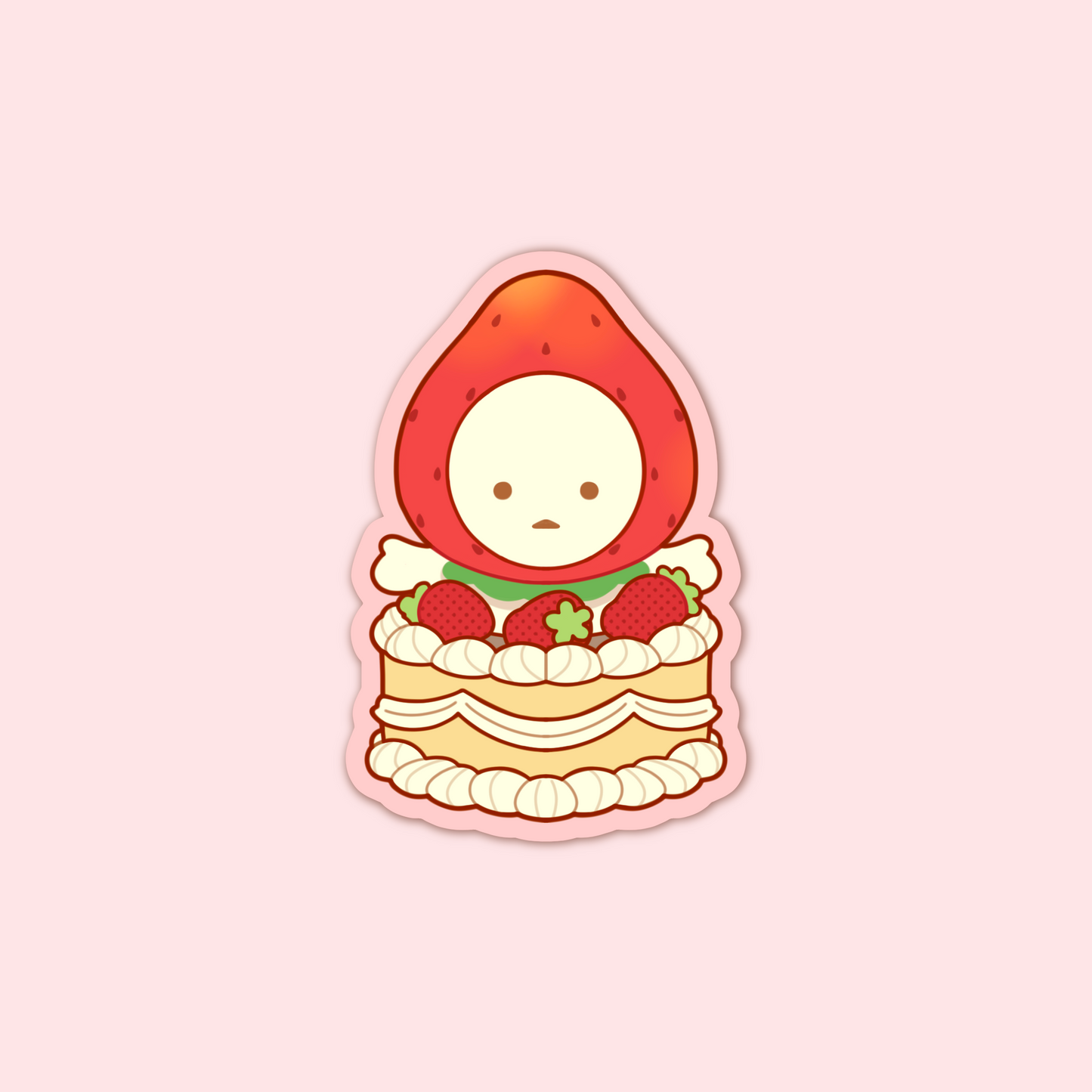 Set of 3 Smiski Stickers
