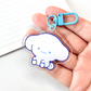 San Bbz: Cloud Pup Keychain