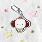 San Bbz: Sporty Pup Keychain