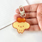 San Bbz: Pudding Pup Keychain