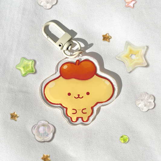 San Bbz: Pudding Pup Keychain